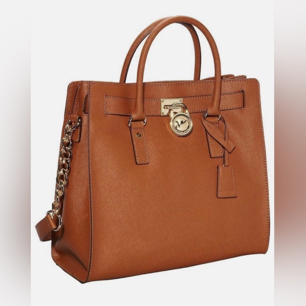 Michael Kors Hamilton Leather Tote Bag